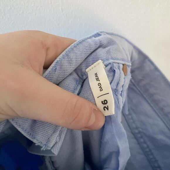 PACSUN blue high rise wide leg pants - Picture 7 of 7